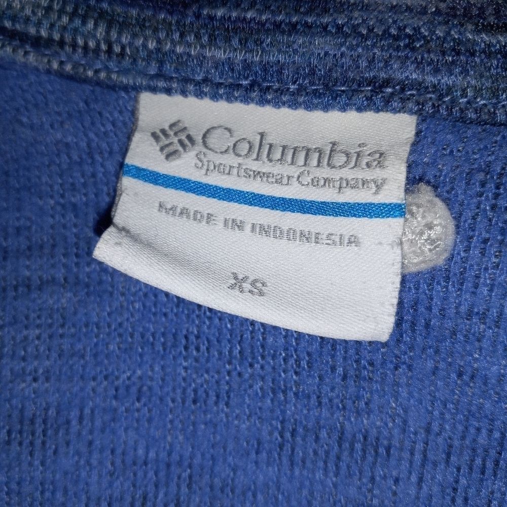 Columbia Quarter Zip Vibes Size XS - Picture 7 of 7